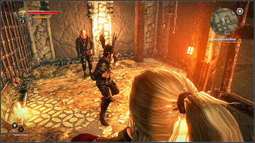 Before entering the dungeons, you will have to eliminate a few soldiers - its best to go deeper into the sewers and wait for them to come to you themselves - For a Higher Cause! - Main missions - Iorweth - The Witcher 2: Assassins of Kings Game Guide