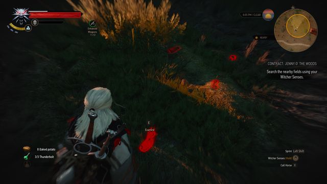 Follow the trail and investigate all clues. - The Witcher 3 Wild Hunt: Witcher contracts, Crows Perch - list, walkthrough - Crows Perch - The Witcher 3 Wild Hunt Guide