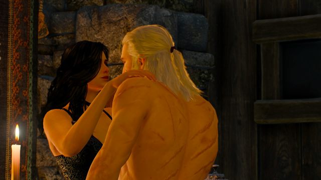 After a short meeting at the table, Yen will encourage the witcher to visit Mousesack chamber and steal the mysterious Mask of Uroboros - The Witcher 3 Wild Hunt: Yennefer from Vengerberg - who is she, romance, quests - Romances and love scenes - The Witcher 3 Wild Hunt Guide & Walkthrough