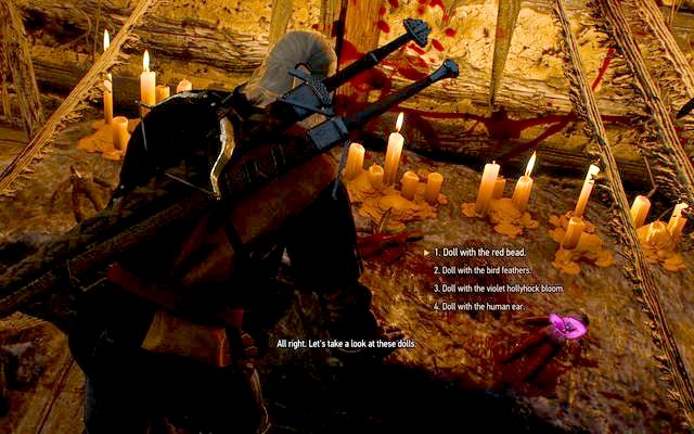 Pick the third option to remove the spell from Anna - The Witcher 3 Wild Hunt: Return to the Crookback Bog - walkthrough - Crookback Bog - The Witcher 3 Wild Hunt Guide & Walkthrough
