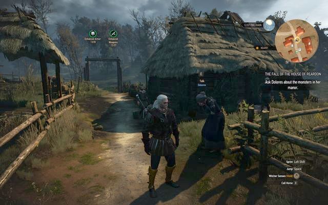Dolores - Lindenvale village - The Witcher 3 Wild Hunt: Side quests, Crookbag Bog - walkthrough - Crookback Bog - The Witcher 3 Wild Hunt Guide