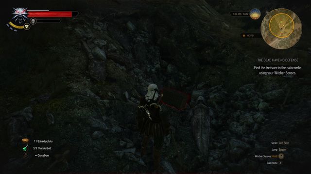 You can obtain a pretty good sword by defeating some rather weak enemies. - The Witcher 3 Wild Hunt: Treasure hunt, Fyke Isle - walkthrough - Fyke Isle - The Witcher 3 Wild Hunt Guide