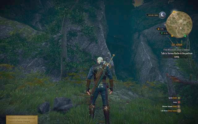 Entrance to Roche hideout - The Witcher 3 Wild Hunt: Get Junior - walkthrough - Free City of Novigrad - The Witcher 3 Wild Hunt Guide & Walkthrough