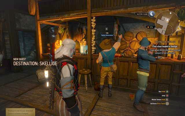 The quest will start automatically after finishing the main quest Royal Audience in which you will meet with all the most important characters in the Royal Palace in Vizima - The Witcher 3 Wild Hunt: Destination Skellige - walkthrough - Free City of Novigrad - The Witcher 3 Wild Hunt Guide & Walkthrough
