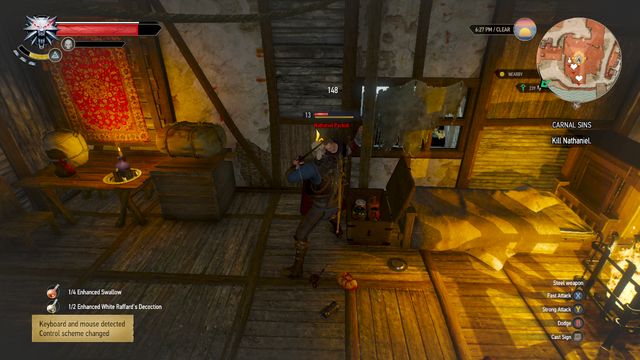 Kill (or not) the guest at the brothel - The Witcher 3 Wild Hunt: Side quests, Free City of Novigrad - walkthrough - Free City of Novigrad - The Witcher 3 Wild Hunt Guide & Walkthrough