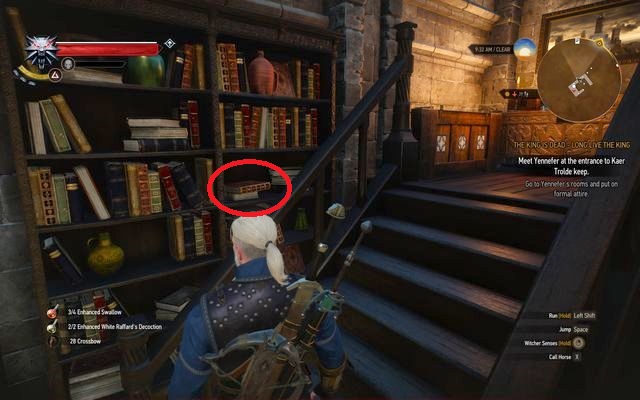 Walk on the first stairs and stop at its second row - The Witcher 3 Wild Hunt: Side quests, Free City of Novigrad - walkthrough - Free City of Novigrad - The Witcher 3 Wild Hunt Guide & Walkthrough