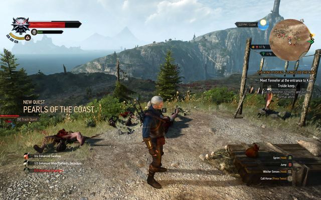 Defeat the pirates to start the quest - Treasure hunt in Kaer Trolde - Kaer Trolde - The Witcher 3 Wild Hunt Guide & Walkthrough