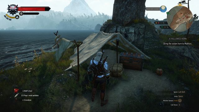 Take all items from the chest. - Side quests in Kaer Muire - Kaer Muire - The Witcher 3: Wild Hunt Game Guide & Walkthrough