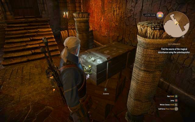 Weird chests that cause disturbance - Ugly Baby - main quest - Kaer Morhen - The Witcher 3 Wild Hunt Guide & Walkthrough