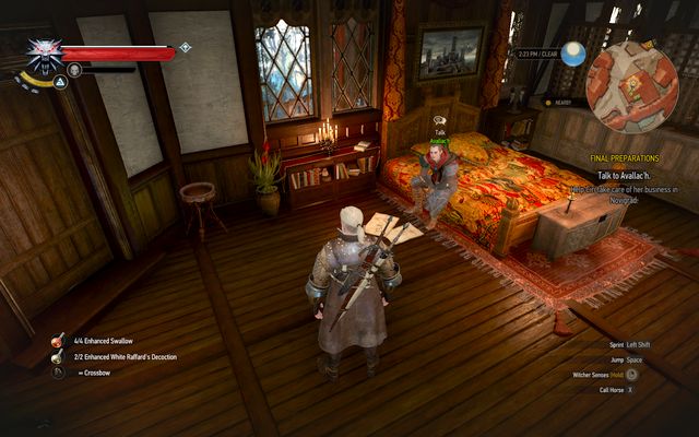 Avallach in his room - Final Preparations - Epilogue - The Witcher 3 Wild Hunt Guide & Walkthrough