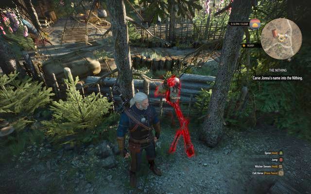 Write the name of the herbalist to redirect the curse on her - Side quests in Kaer Trolde - Kaer Trolde - The Witcher 3 Wild Hunt Guide & Walkthrough