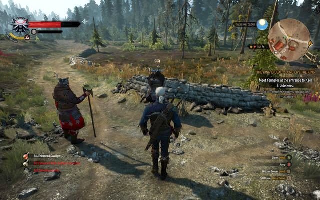 The questgiver at the crossroad - Side quests in Kaer Trolde - Kaer Trolde - The Witcher 3 Wild Hunt Guide & Walkthrough