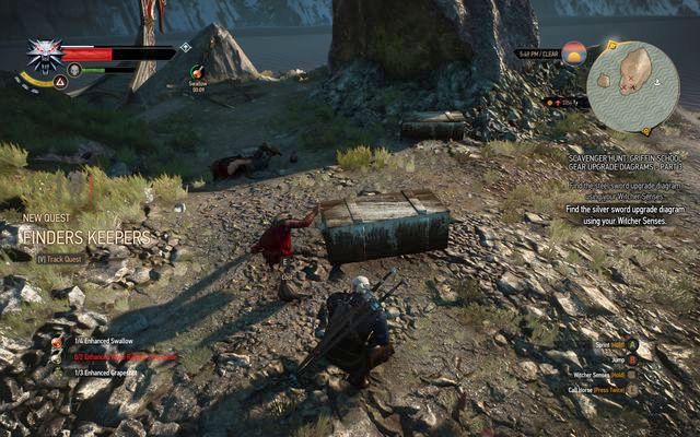 Search both chests on the isle - Side quests in Kaer Trolde - Kaer Trolde - The Witcher 3 Wild Hunt Guide & Walkthrough