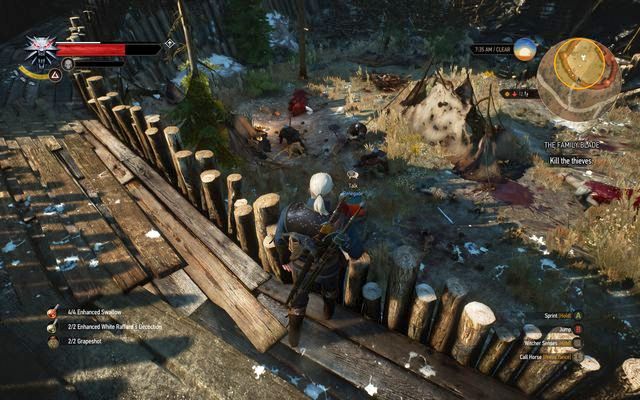 Second bandit camp - Side quests in Kaer Trolde - Kaer Trolde - The Witcher 3 Wild Hunt Guide & Walkthrough