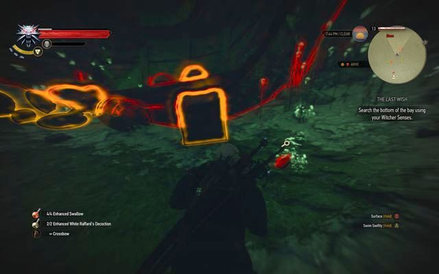 Locate the seal part lying near the ship - Side quests in Kaer Trolde - Kaer Trolde - The Witcher 3 Wild Hunt Guide & Walkthrough