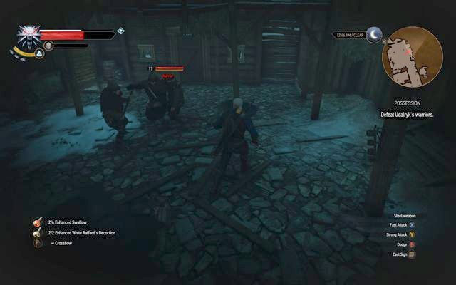 Fight Udalryks warriors - Side quests in Kaer Trolde - Kaer Trolde - The Witcher 3 Wild Hunt Guide & Walkthrough