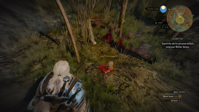 Theres a book near the gallows which you must examine. - Side quests in Military Camp M12 - Military Camp - The Witcher 3 Wild Hunt Guide & Walkthrough