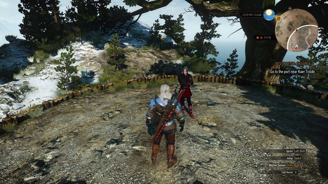 You will find Jutta in the center of the arena at mountains top. - The Witcher 3 Wild Hunt: Side quests in Faroe Isle - list, walkthrough - Faroe Isle - The Witcher 3 Wild Hunt Guide & Walkthrough