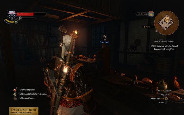 During the main quest Get Junior you will find a midget Rico on the highest floor of the casino - Side quests in Free City of Novigrad - Free City of Novigrad - The Witcher 3 Wild Hunt Guide & Walkthrough