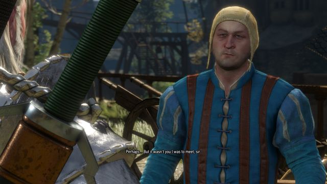 Find the messenger who wears a blue jacket. - Side quests in Free City of Novigrad - Free City of Novigrad - The Witcher 3 Wild Hunt Guide & Walkthrough