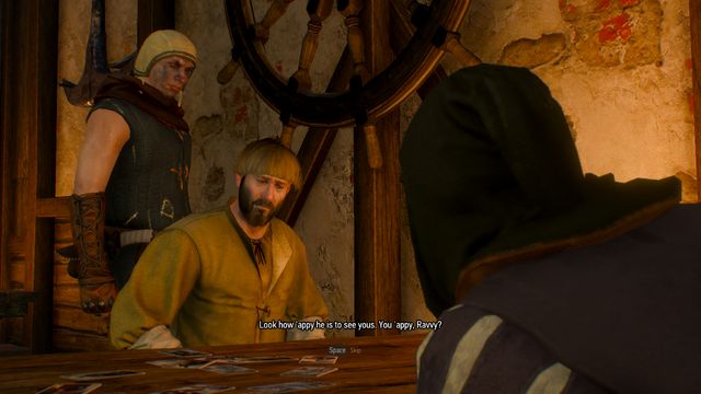 Ravik in the inn - Side quests in Free City of Novigrad - Free City of Novigrad - The Witcher 3 Wild Hunt Guide & Walkthrough