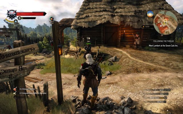 Meet with Lambert in front of the inn - Side quests in Free City of Novigrad - Free City of Novigrad - The Witcher 3 Wild Hunt Guide & Walkthrough