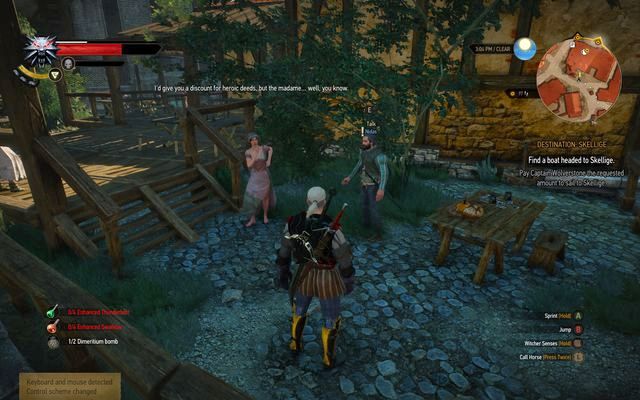 Nidas - you will find him near the inn - Side quests in Free City of Novigrad - Free City of Novigrad - The Witcher 3 Wild Hunt Guide & Walkthrough