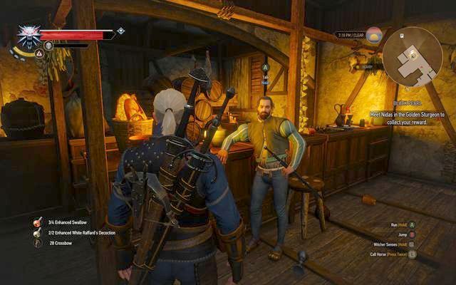 Meet with the questgiver in an inn in Novigrad - Side quests in Free City of Novigrad - Free City of Novigrad - The Witcher 3 Wild Hunt Guide & Walkthrough