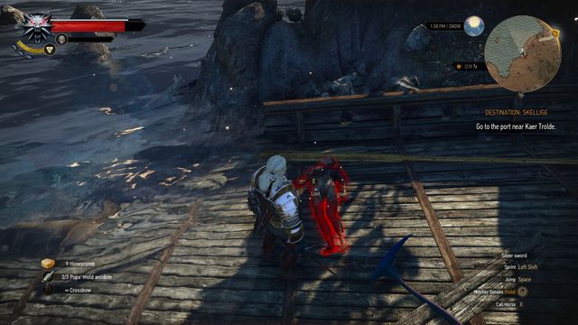 Take the book from the body of the castaway. - Treasure hunt in An Skellig - An Skellig - The Witcher 3 Wild Hunt Guide & Walkthrough