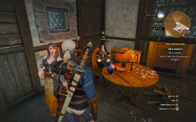 Yennefer in the brothel - The Witcher 3 Wild Hunt: Final Preparations - walkthrough - Epilogue - The Witcher 3 Wild Hunt Guide & Walkthrough