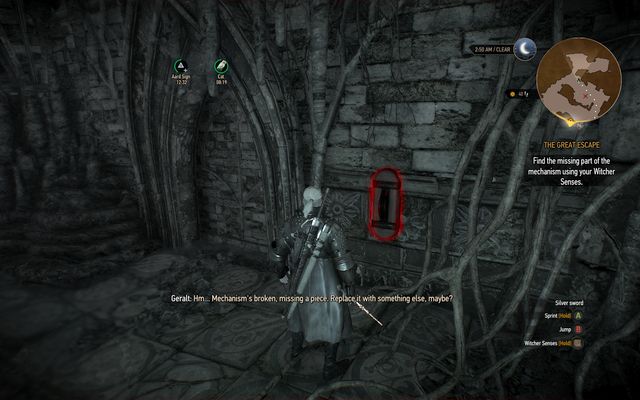 The switch in the underground - The Witcher 3 Wild Hunt: Final Preparations - walkthrough - Epilogue - The Witcher 3 Wild Hunt Guide & Walkthrough