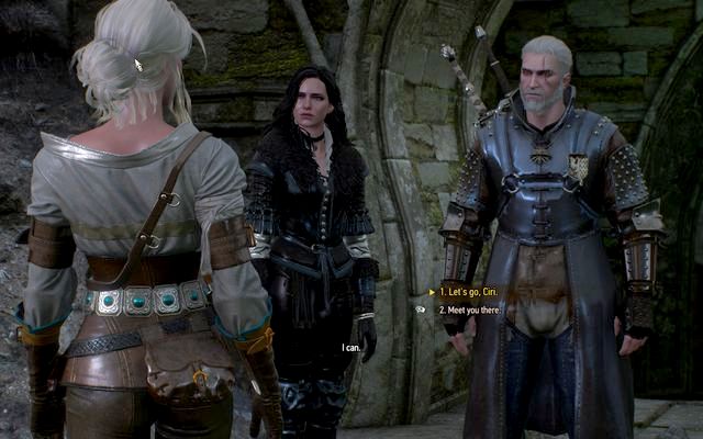 Decide whether you will go with the girl to Skjalls grave - The Witcher 3 Wild Hunt: Battle Preparations - walkthrough - Epilogue - The Witcher 3 Wild Hunt Guide