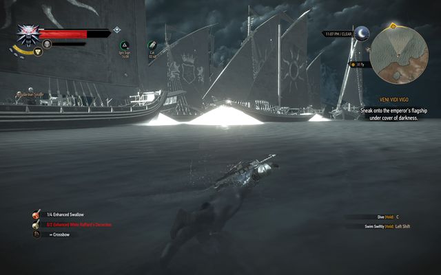 Reach emperors ship - The Witcher 3 Wild Hunt: Battle Preparations - walkthrough - Epilogue - The Witcher 3 Wild Hunt Guide