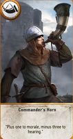 The last card is a positive one - Commanders Horn - Basics of the game - Gwent game - The Witcher 3: Wild Hunt Game Guide & Walkthrough