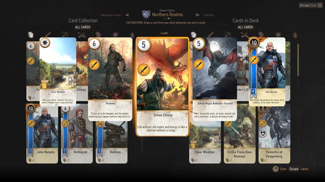 Few example cards appearing in the set - Costumes, hairstyles and other smaller DLCs - Free DLC - The Witcher 3 Wild Hunt Guide & Walkthrough