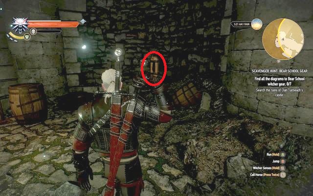 The switch. - Basic Bear School Gear - Bear School Gear - The Witcher 3 Wild Hunt Guide & Walkthrough
