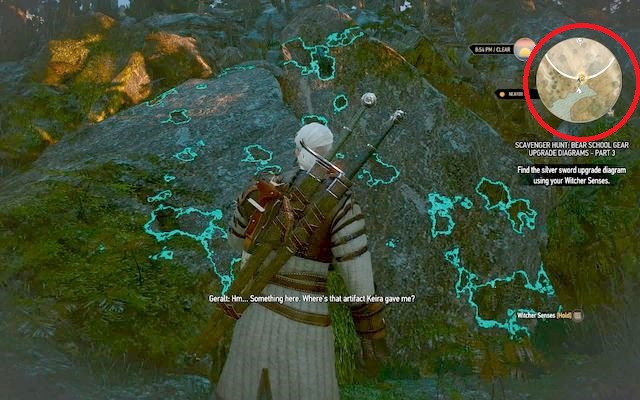Cave with a blocked entrance illusion - Superior Bear School Gear - Bear School Gear - The Witcher 3 Wild Hunt Guide & Walkthrough