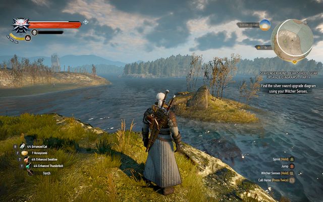 Island with the treasure. - Mastercrafted Bear School Gear - Bear School Gear - The Witcher 3 Wild Hunt Guide & Walkthrough