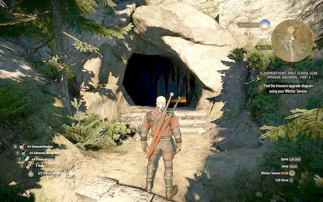 Laboratory entrance - Superior Wolf School Gear (DLC) - Wolf School Gear (DLC) - The Witcher 3 Wild Hunt Guide & Walkthrough