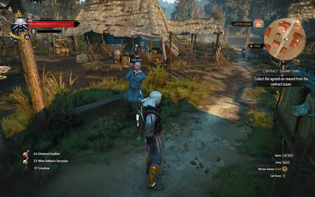 Lindenvale Ealdorman - Side quests in Crookback Bog - Crookback Bog - The Witcher 3 Wild Hunt Guide & Walkthrough