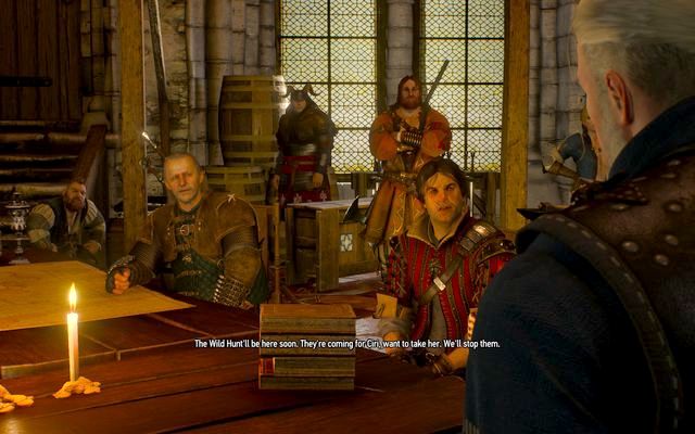 The gathering in Kaer Morhen - you will meet as many people as you manage to recruit - The Witcher 3 Wild Hunt: The Battle of Kaer Morhen - walkthrough - Kaer Morhen - The Witcher 3 Wild Hunt Guide & Walkthrough