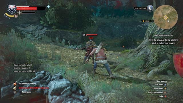 The bandits protecting witchers stash - The Witcher 3 Wild Hunt: Take What You Want - walkthrough - Free DLC - The Witcher 3 Wild Hunt Guide & Walkthrough