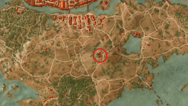 In the Farcorners lies Drahim Castle - The Witcher 3 Wild Hunt: Basic Cat School Gear - Cat School Gear - The Witcher 3 Wild Hunt Guide
