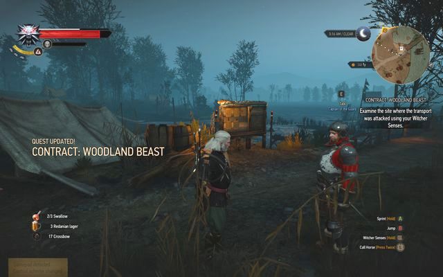 Captain of the Guard is your questgiver - Witcher contracts in Farcorners - Farcorners - The Witcher 3 Wild Hunt Guide & Walkthrough