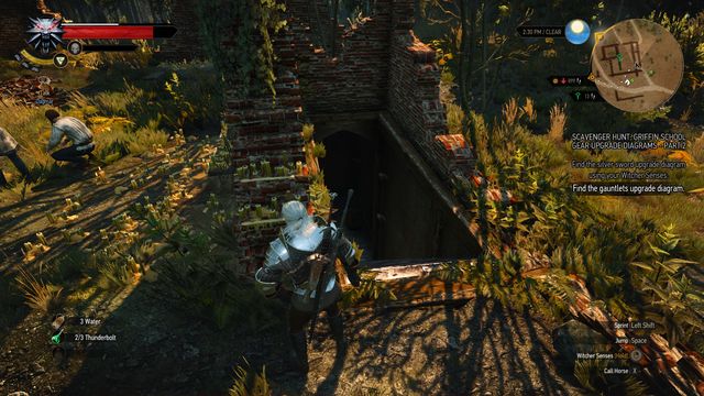 Use The Eye of Nehaleni to uncover the entrance to the crypt - Side quests in Midcopse - Midcopse - The Witcher 3 Wild Hunt Guide & Walkthrough