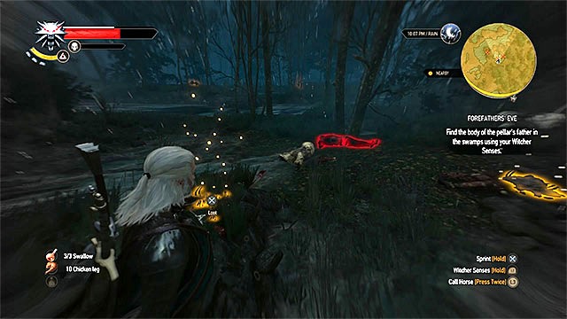 The place where you find the corpse - Side quests in Midcopse - Midcopse - The Witcher 3 Wild Hunt Guide & Walkthrough