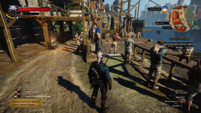 Fights in the port - win to get free security - The Plays The Thing - main quest - Free City of Novigrad - The Witcher 3 Wild Hunt Guide & Walkthrough