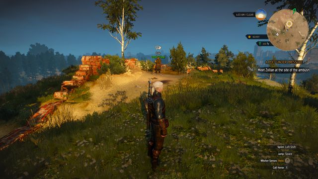 Meeting with Zoltan at the hill - A Poet Under Pressure - main quest - Free City of Novigrad - The Witcher 3 Wild Hunt Guide & Walkthrough