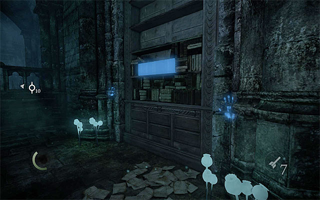 Examine the row of books and enter the chamber that you find - Memories of the Dead - Collectibles - Thief - Game Guide and Walkthrough