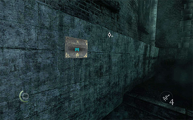 The plaque has been attached to a wall, close to the asylum's entrance - City Heritage Plaques - Collectibles - Thief - Game Guide and Walkthrough